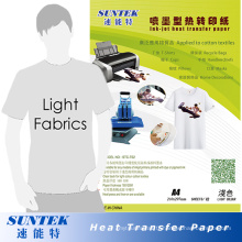 Papier de transfert de presse de la chaleur de couleur A4 en gros (STC-T02)